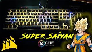 Super Saiyan Corsair iCue 4 RGB Profile | K70 RGB MK.2 Rapid Fire