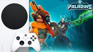 Paladins Xbox Series S Геймплей 60 120 FPS