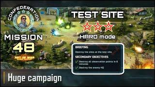 AOW3: CONFEDERATION MISSION 48 (TEST SITE) 3 star HARD mode