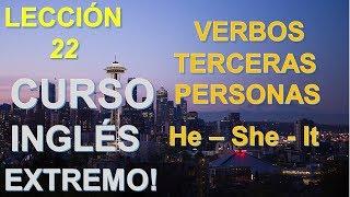 Verbos en Tercera Persona en INGLES | Lección 22