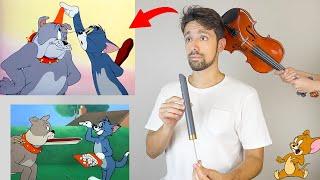 Tom and Jerry sound effects in real life