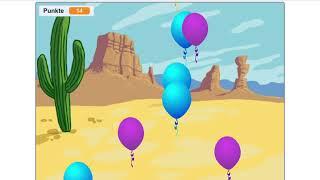 Scratch luftballon spiel funktioniert nicht