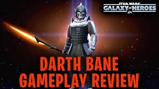 Darth Bane is AMAZING! The NEW Mini Galactic Legend in SWGoH! | Darth Bane Gameplay Review