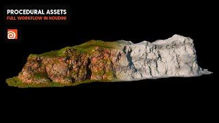 Creating Procedural Environment Assets in Houdini