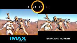 Dune: Part One IMAX® Screen vs. Standard Screen
