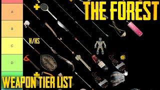 Weapon Tier List - The Forest