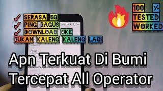 Nyobain APN tercepat di bumi - sinyal langsung jadi 5G !