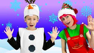 Santa Song | Christmas Song for Kids | Anuta Kids Channel