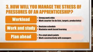 Top 5 Apprenticeship Interview Questions and Answers