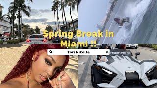 SPRING BREAK IN MIAMI 2023!! Jet skis, Ocean Drive, Clubbing, Slingshot +more! | Atl to MIA