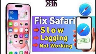 FIX Safari Slow Working On iPhone 15 Series ! How To Fix Safari Not Working on iPhone 15 Pro Max