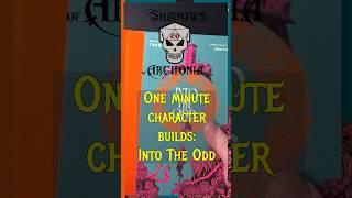 One Minute Character Build: Into The Odd #ttrpg #intothodd #characterbuild #shorts