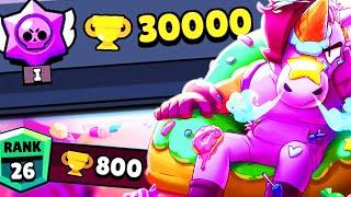 PRIDALI MOJU POSTAVU + 30000 TROFEJÍ + RANK 26 | Brawl Stars