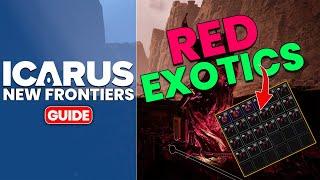 ICARUS New Frontiers - Complete Red Exotics Guide