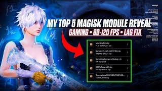 Top 5 Magisk Modules For Gaming | Best Magisk Module for Bgmi/pubg • Best Magisk Module for Gaming