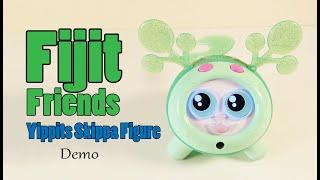 SOLD - FIJIT FRIENDS YIPPITS ELECTRONIC INTERACTIVE FIGURE SKIPPA GREEN MATTEL