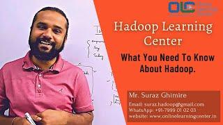 Best Hadoop Training | Road Map For Big Data Engineer | Big Data Course @OnlineLearningCenterIndia
