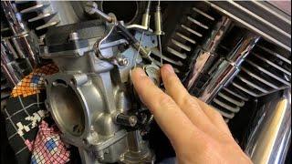 Check and adjust throttle cables on your Harley Davidson