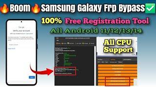 BOOOMGalaxy Frp Bypass All CPU-2025 Free Frp Tool (free Registration) All Android /Fix Adb Error