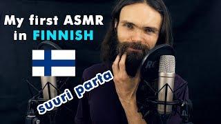 My first ASMR IN FINNISH  (Whispers, Suomi, rentoutus, Sleep)