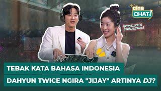 GEMAS! DAHYUN TWICE & JINYOUNG DITANTANG TEBAK KATA GAUL INDONESIA! | Main Bareng Cast YATAOME