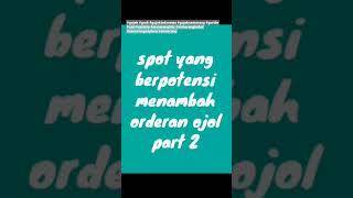 Driver #gojek #grab gacor atau biasa pasti pernah dapet orderan disini #shorts #gojekindonesia