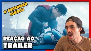 Superman | Reação ao trailer |Official Teaser Trailer | James Gunn | React