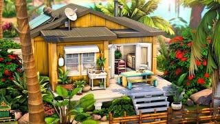 Tiny Beach Home in Tomarang  The Sims 4 Speed Build  | No CC
