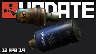 Crafted silencer models and.. HORSE RIDING SOON!?? | Rust update 12th April 2019