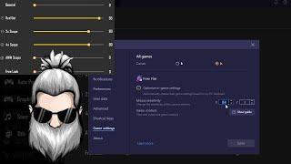 COLONEL Setting Bluestacks & Sensitivity Free Fire 2021