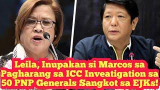 Trillanes: ICC Will Issue Arrest Warrant Against Duterte in June! De Lima Hits Marcos re ICC Stand!
