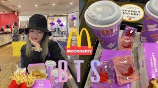 MCDONALD'S X BTS MEAL | Korean Army Reacts (vlog)