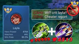 LAYLA ONE HIT DELETE BUILD & EMBLEM | NEW BUILD UPDATE / MYTHICAL IMMORTAL | MLBB