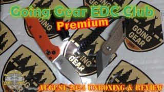 Going Gear EDC Club Premium August 2024 - Unboxing & Review