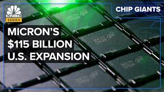 How Micron’s Building Biggest U.S. Chip Fab, Despite China Ban