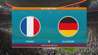 PES 2021 [PS4] UEFA EURO 2020 : FRANCE - ALLEMAGNE