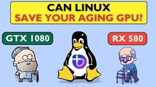 Can Linux REVITALIZE Your Old GPU? RX 580 vs GTX 1080 on Linux vs Windows Performance is SURPRISING!