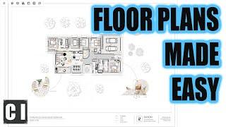 How To Draw Professional Floor Plans Easier than AutoCAD for free! Rayon Tutorial