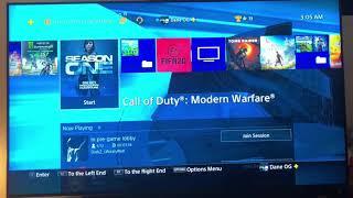 Call of Duty//Mordern Warfare Update/Restarting Loop Solved