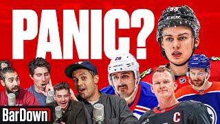 RANKING NHL TEAMS ON THE PANIC METER | BarDown Podcast