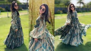 Layers frock cutting and stiching | 3 layers long frock | लेयर वाली फ्रॉक कैसे बनाएं