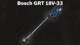 Akku-Rasentrimmer Bosch Professional GRT 18V-33 (06008D0000) | TEST | Deutsch