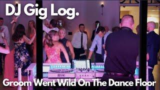 DJ Gig Log | Groom Goes Wild On The Dance Floor At Bay Pointe Woods