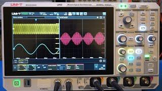 UNI-T MSO2304X 300 MHz Mixed Signal Oscilloscope Comprehensive Review