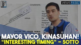 Mayor Vico sa isinampang reklamo ng graft laban sa kanya, "interesting timing" umano | iNews Pasig