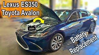 How To | 2019 + Lexus Es350 | Battery Replacement | 7th Gen