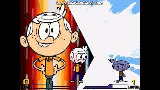 MUGEN Battle Lincoln Loud (New) Vs Lincoln (Old)