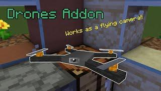 Drones Addon Minecraft PE