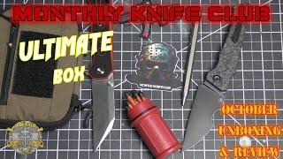 Monthly Knife Club Name Brand ULTIMATE Box!!! October 2024 Unboxing & Review