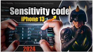 Update 3.3 |  best sensitivity for iPhone 13 BGMI/Pubg Mobile 